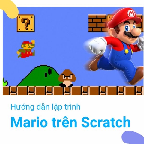 Cách làm game Mario trên Scratch đơn giản cho người mới bắt đầu