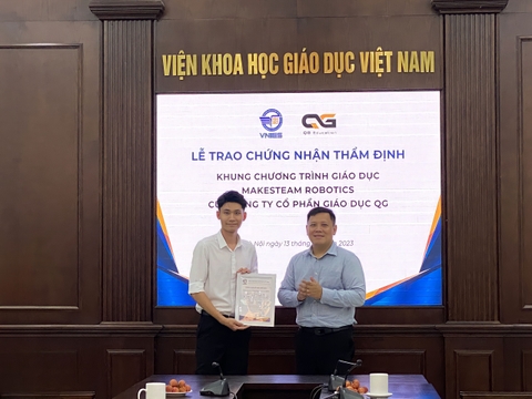 Điều kiện trao giấy thẩm định khung chương trình giáo dục STEM mới nhất