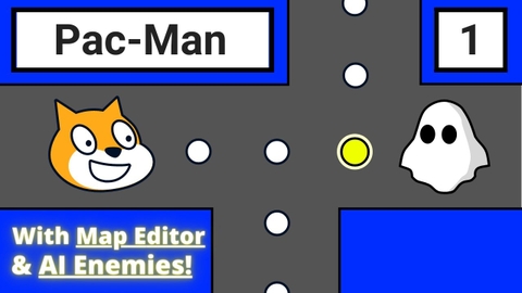Cách làm trò chơi Pacman trên Scratch đơn giản, dễ hiểu