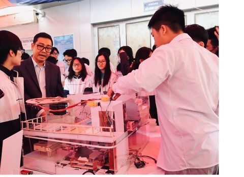 Sản phẩm STEM của học sinh thpt – Kết quả của sự sáng tạo và hoạt động nhóm