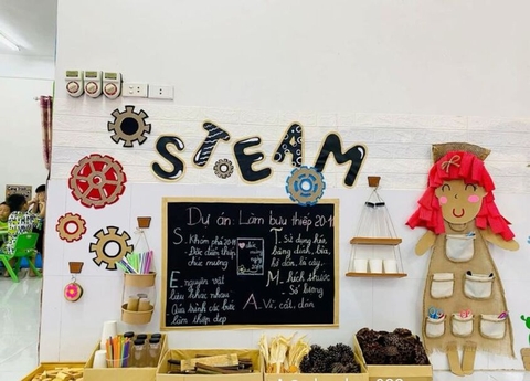 Tổng hợp các dự án STEM mầm non thú vị đầy màu sắc