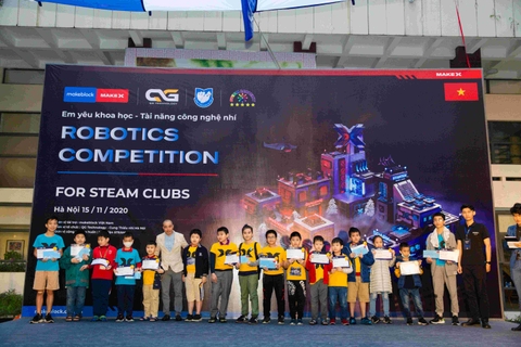 Tổng kết và trao giải cuộc thi 2020 MakeX Robotics Competiton For Steam Clubs