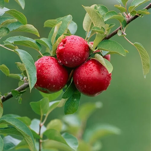 Cây táo lùn đỏ