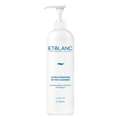 SỮA RỬA MẶT ETELANC ULTRA HYDRATING ACTIVE CLEANSER 500ML