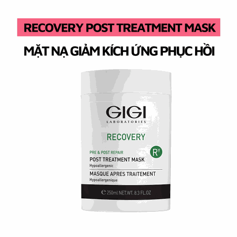 Mặt nạ phục hồi GIGI LABORATORIES Recovery Post Treatment Mask 250ml