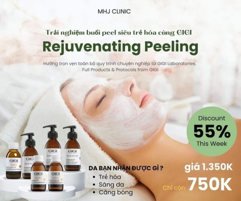 REJUVENATING PEELING GIGI - Peel siêu trẻ hóa GIGI