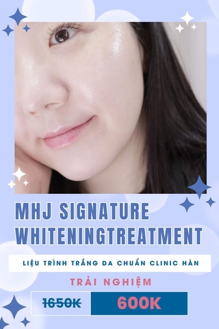 Liệu trình trắng da Signature Whitening Treatment