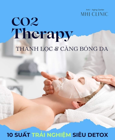 CACBOXY CO2 THERAPY - Liệu Pháp Suối Nguồn Tươi Trẻ