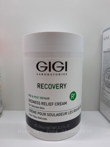 Kem dưỡng làm dịu, phục hồi, tái tạo da GiGi Recovery Redness Relife Cream 250ml