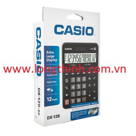 May Tinh Casio Dx 12b Long Thịnh