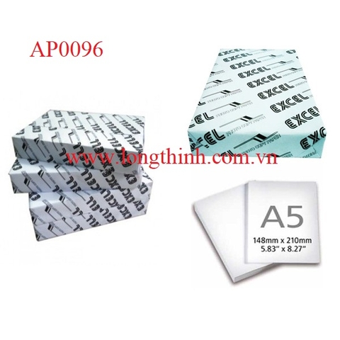 Giấy A5 EXCEL 80GSM
