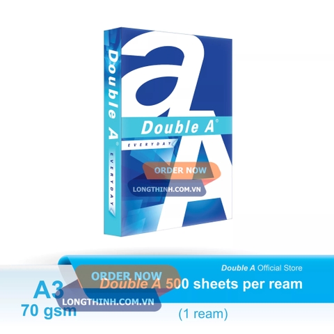 Giấy A3 Double A 70gsm