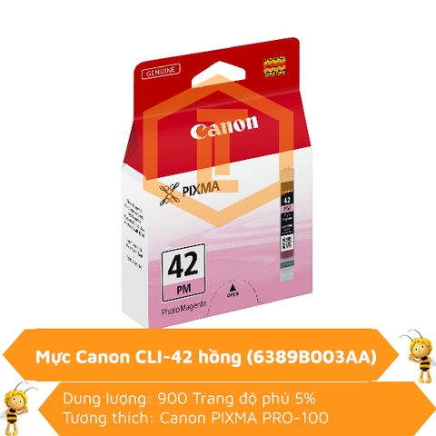 Mực Canon CLI-42 hồng 6389B003AA
