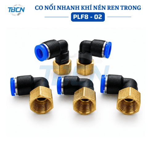 Co Nối Nhanh Ống Hơi 8mm Ren Trong