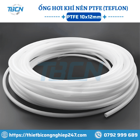 Ống Hơi PTFE Phi 12 (10x12mm)