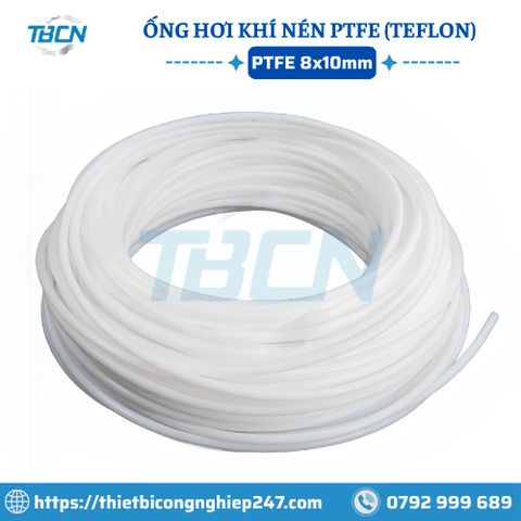 Ống Hơi PTFE Phi 10 (8x10mm)