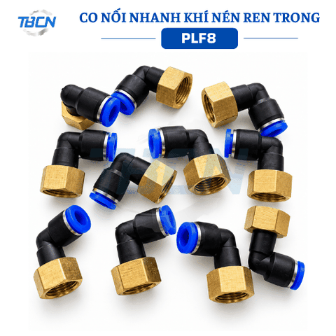 Co Nối Nhanh Ống Hơi 8mm Ren Trong