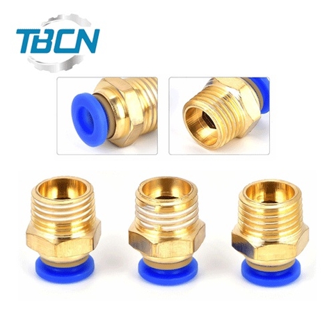 Đầu Nối Nhanh Khí Nén Ren Ngoài