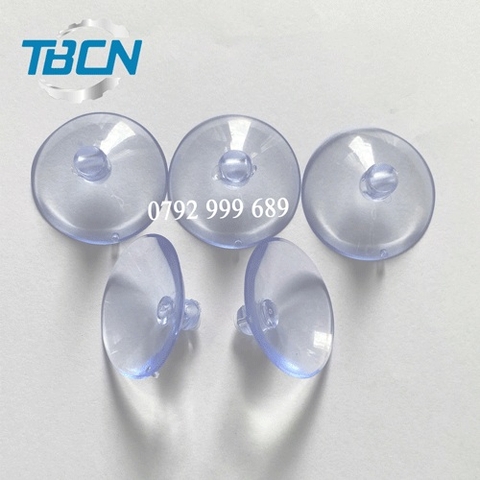 Nút Hít Kính 1 Mặt Có Lỗ Gài Size 45mm