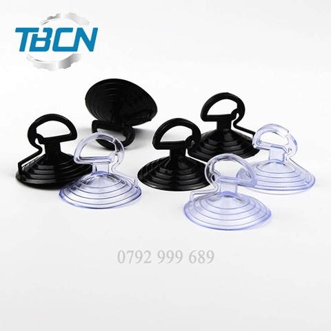 Núm Hít Kính Bằng Nhựa PVC Tai Gài