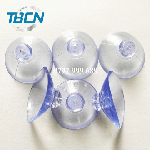 Núm Nhựa Hít Kính Đầu Gài Size 45mm