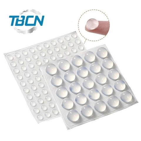Nút Silicon Dán Chống Va Đập Hình Bán Nguyệt