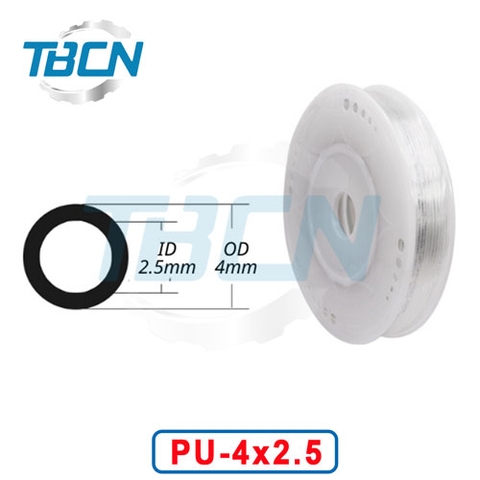 Ống Hơi Khí Nén PU Phi 4mm