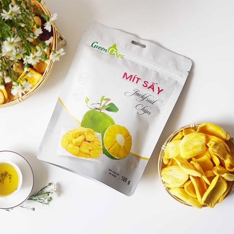 Mít sấy khô Green Chips 210 gram