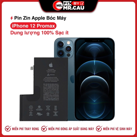 Pin Bóc Máy iPhone 12 Pro Max