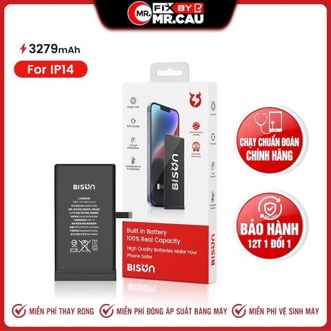 Pin Bison iPhone 14 Chuẩn Đoán Chính Hãng