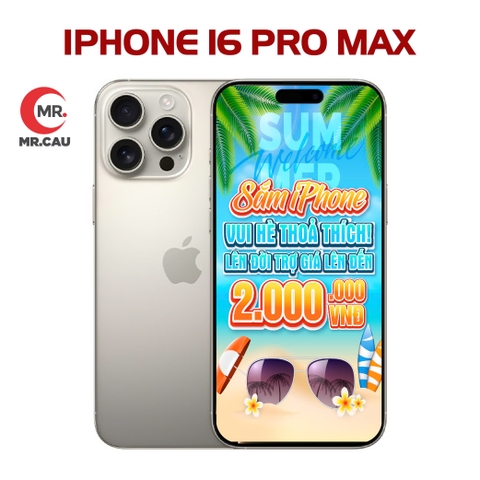 iPhone 16 Pro Max 512GB Likenew Lướt Pin 100 Sạc ít