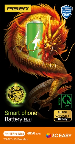 Pin Pisen Chính Hãng 15 Pro Max