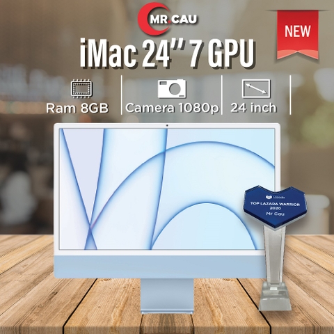 iMac M1 2021 - 7GPU 8GB 256GB | Chính Hãng Apple