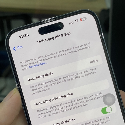 Thay Pin Zin Apple Chính Hãng Cho iPhone - Báo Linh kiện Chính Hãng (Chạy Chuẩn Đoán APPLE)