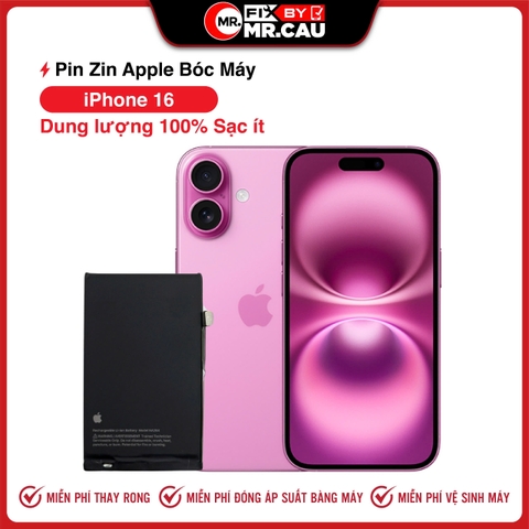 Pin Bóc Máy iPhone 16