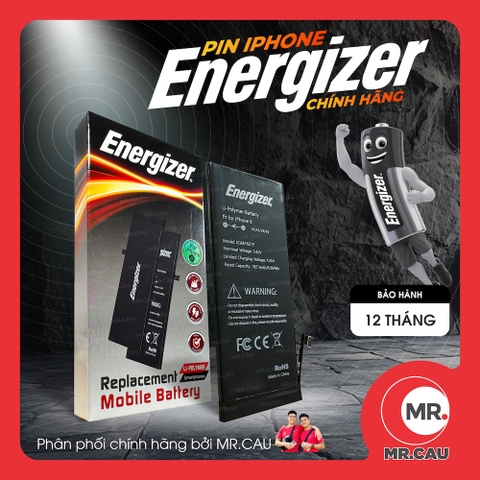 Pin Energizer cho iPhone 8 tới iPhone 15 Pro Max - Sản phẩm chính hãng