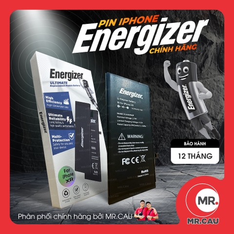 Pin Energizer cho iPhone 8 tới iPhone 15 Pro Max - Sản phẩm chính hãng