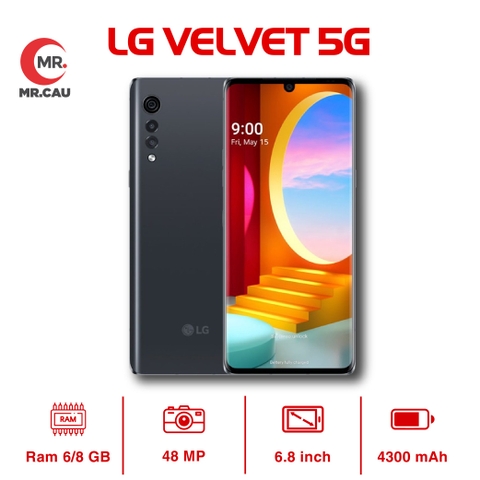 LG Velvet 5G Chính Hãng Cũ 99% , 2 sim Màn hình lớn 6.8 inches