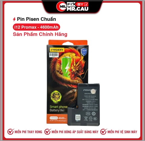 Pin Pisen Chính Hãng 12 Pro Max