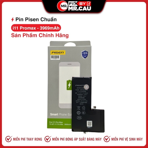Pin Pisen Chính Hãng 11 Pro Max