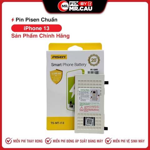 Pin Pisen Chính Hãng 13 Mini