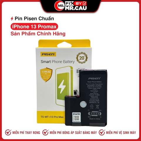 Pin Pisen Chính Hãng 13 Pro Max