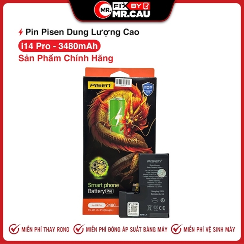 Pin Pisen Chính Hãng 14 Pro