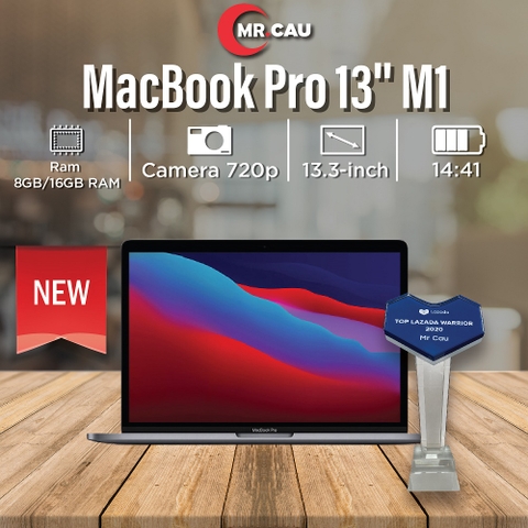 MacBook Pro 13'' M1 2020 256GB I Chính hãng Apple Việt Nam