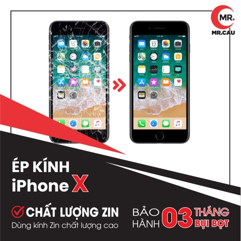 Thay Kính iPhone X
