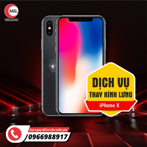 Thay kính lưng iPhone 8G tới iPhone 15 Pro Max