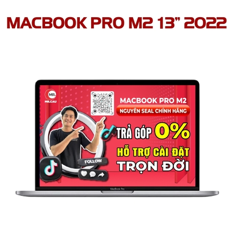 MacBook Pro 2022 M2 13 inch Mới New Seal Chính Hãng | MRCAU