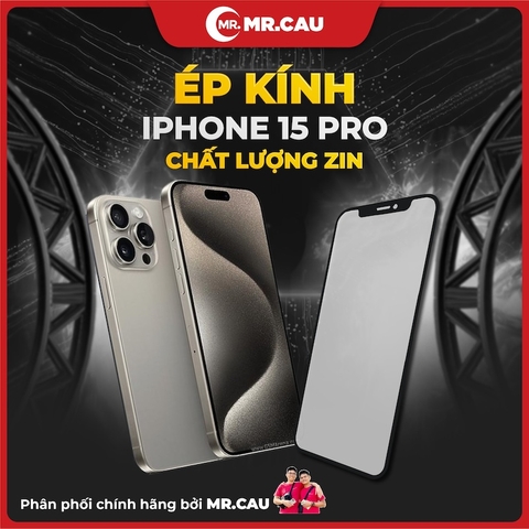 Thay Mặt Kính iPhone Ép Kính iPhone 7 tới iPhone 15 Promax