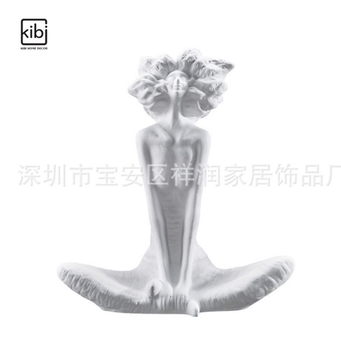 TƯỢNG DÉCOR TRỪU TƯỢNG CÔ GÁI
