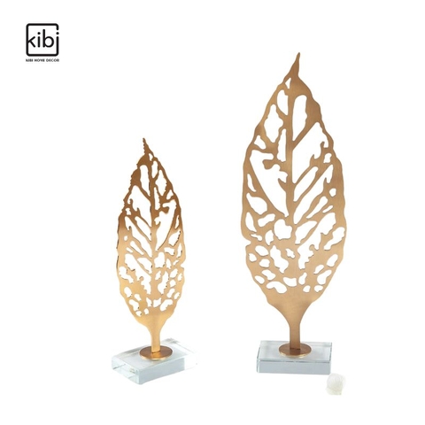 MÔ HÌNH DÉCOR LÁ VÀNG